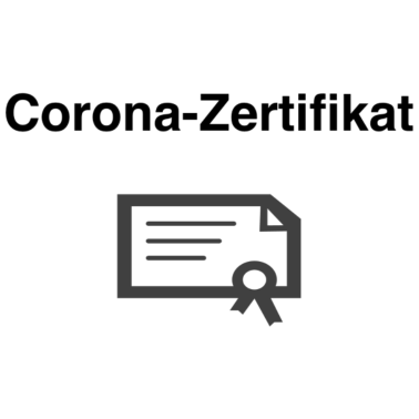 Zoom image Corona Zertifikat