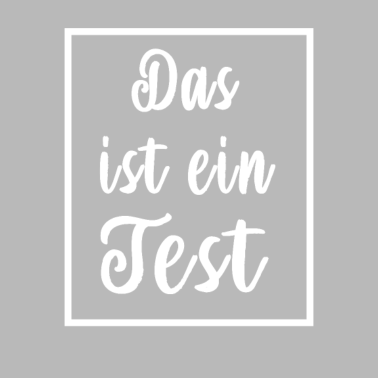 Zoom image Das ist ein Test