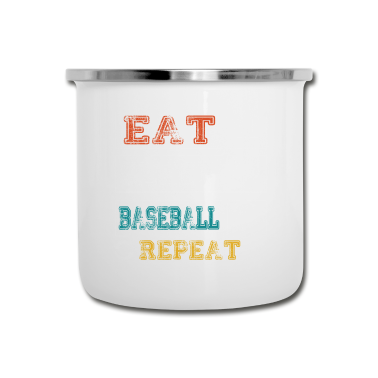 Test  - Baseball citat äta sömn baseball upprepa