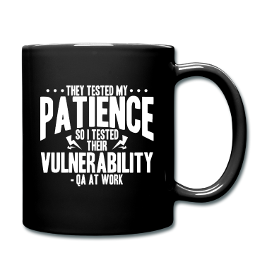 Test  - TESTEUR QA - Ils ont testé ma patience alors j’ai testé