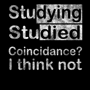 Zoom image Studerer, studert. Coincidance? Jeg tror ikke det.