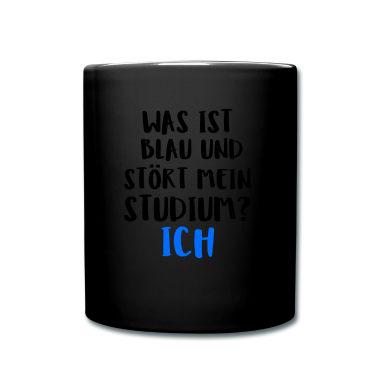 Test  - Wat is blauw en interfereert met mijn studie? Ik