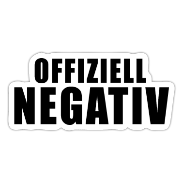 Test  - OFFIZIELL NEGATIV SPRUCH GESCHENK CORONA PCR TEST