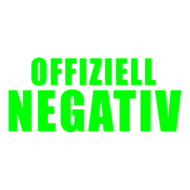 Zoom image OFFIZIELL NEGATIV SPRUCH GESCHENK CORONA PCR TEST