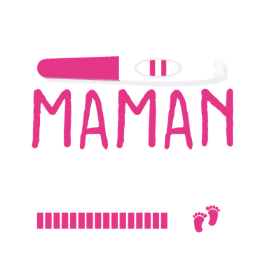 Zoom image Testée Positive Annonce Grossesse Femme Enceinte