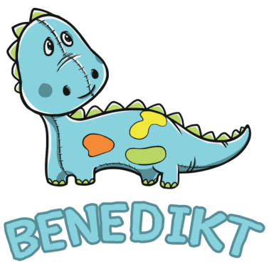 Zoom image Dinosaurier lustig Kind Benedikt Geschenk Geburtst