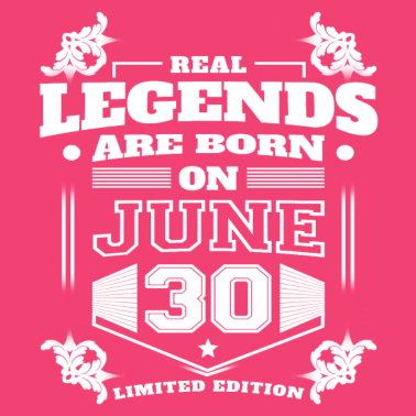 Zoom image WARE LEGENDES WERDEN GEBOREN OP 30 JUNI