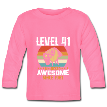 Geboorte  - Level 41 Jaar Unlocked Gaming Verjaardagscadeau