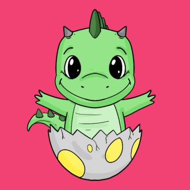 Zoom image Baby Geboorte Ei Dino Geboorte