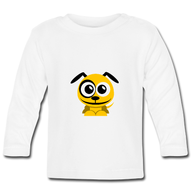 Fødsel  - Doggy tegneserie. Barsel gave baby brusebad.