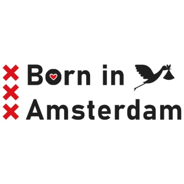 Zoom image Født i Amsterdam, Mokum, 020, barsel gave