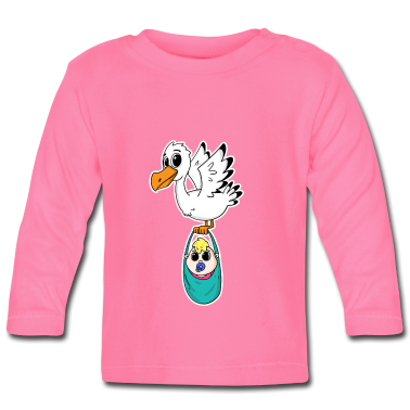 Fødsel  - Fugl med baby barsel top