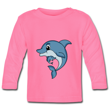 Geburt  - Delfin Familie - Delfin mit Baby - Delfin Motiv