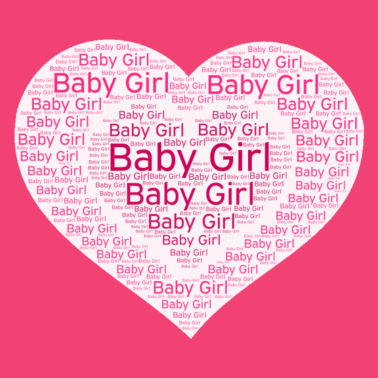 Zoom image Babygirl, baby, pregnancy, childbirth, heart
