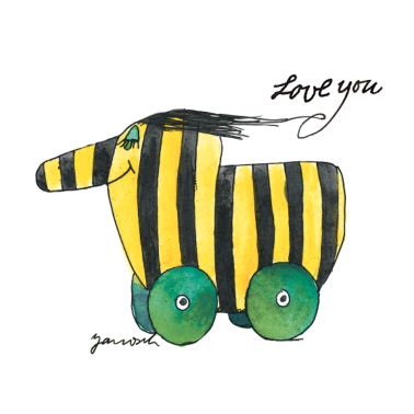 Zoom image Janosch Tigerente Love you