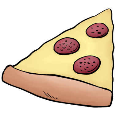 Zoom image Pizzastück für Eltern-Baby-Partnerlook für 2. Kind