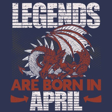 Zoom image Legenden Sind Im April Geboren Geburtstag