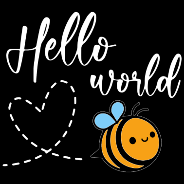 Zoom image Hallo Welt! | Willkommen Baby | Babysprüche