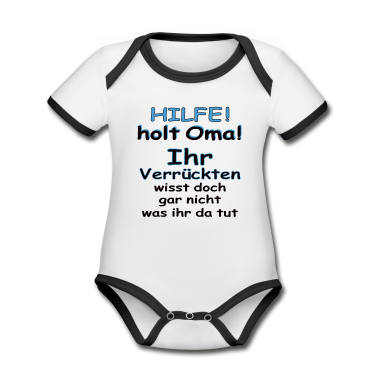 Geburt  - Geschenk Geburt Baby Junge Oma lustige Sprüche