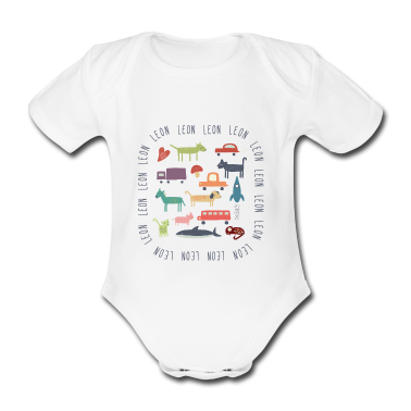 Naissance  - Nom cadeau Objet caché - Leon