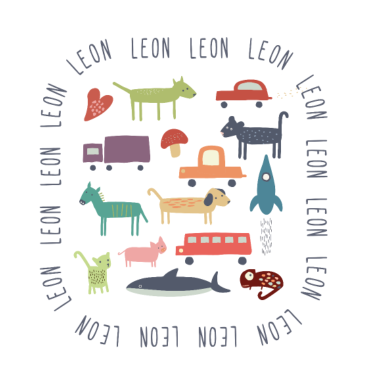 Zoom image Nom cadeau Objet caché - Leon