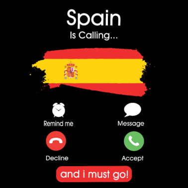 Zoom image España llama y me tengo que ir.