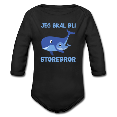 Fødsel  - Jeg skal bli storebror hval gave fødsel bror