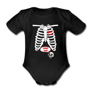 Fødsel  - Skelet Barsel Halloween