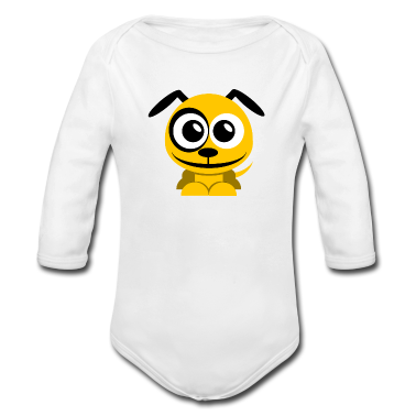 Fødsel  - Doggy tegneserie. Barsel gave baby brusebad.