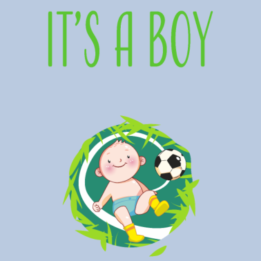 Zoom image Det er en Boy fodbold. Funny barsel slid T-shirt