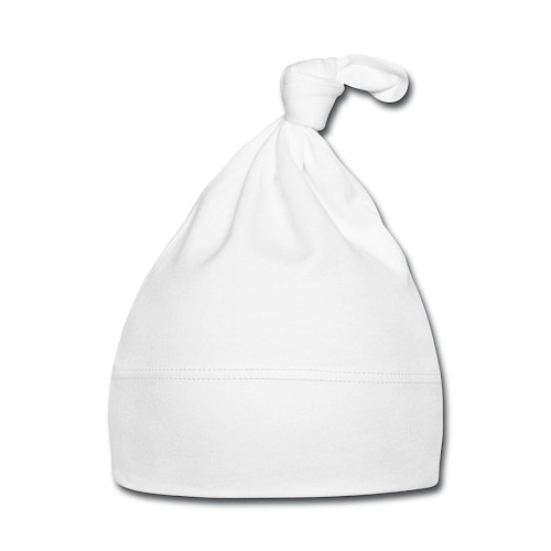 Baby Mütze Hinten Weiß