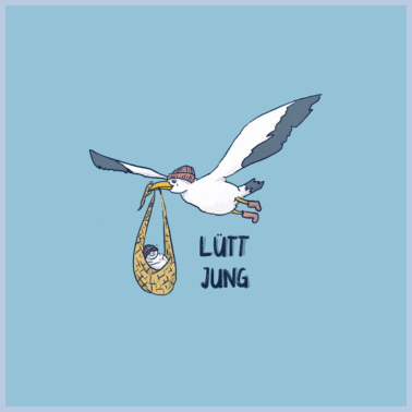 Zoom image Nacimiento Bajo alemán felicitaciones por el nacimiento