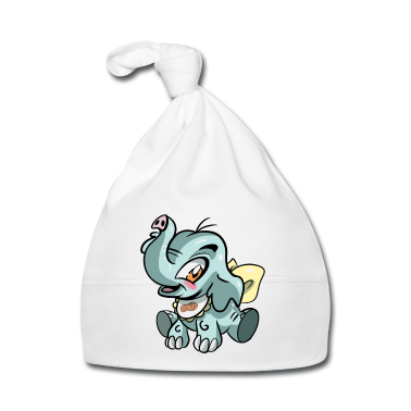 Fødsel  - Lille elefant tegneserie. Barsel gave baby brusebad.