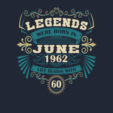 Zoom image né en 1962 Mois anniversaire de naissance Juin