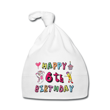 Födelse  - Grattis på 6-årsdagen. 6 års förlossning