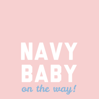 Zoom image Navy Baby på vej barsel