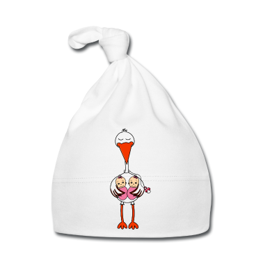 Fødsel  - Stork Baby Twins Babyer Piger sut