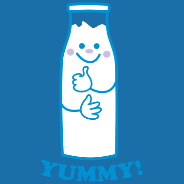 Zoom image niedliche Milchflasche