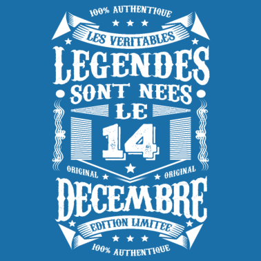 Zoom image LES VÉRITABLES LEGENDES SONT NÉES LE 14 DÉCEMBRE