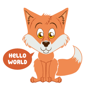 Zoom image Baby fox as a gift for childbirth