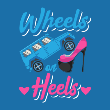 Zoom image Hjul eller klackar visar könet