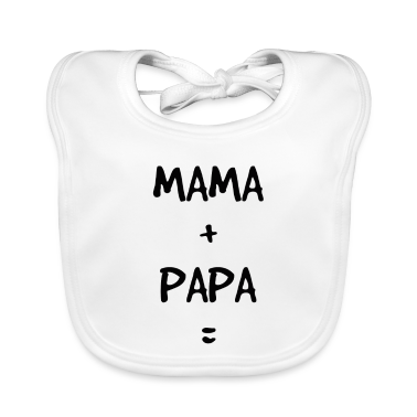 Födelse  - Mamma + pappa = babyavkomma - gåva för förlossning