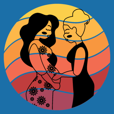 Zoom image Barnmorska gravid förlossning Kvinna Gåva Tack