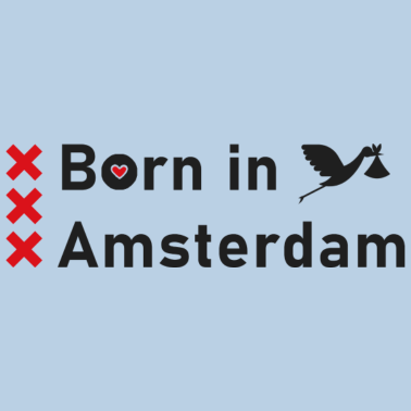 Zoom image Født i Amsterdam, Mokum, 020, barsel gave