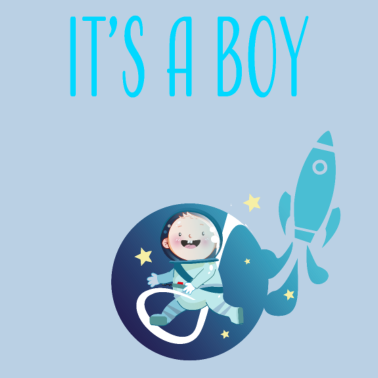 Zoom image Det er en dreng! Funny sød barsel mode T-shirt