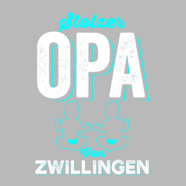 Zoom image Stolzer Opa Geburt Zwillinge | Großvater Geschenk