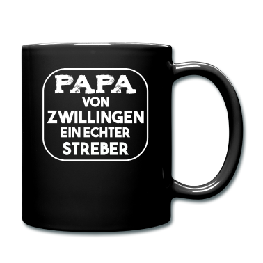 Geburt  - papa von zwillingen streber lustig Geschenk Geburt