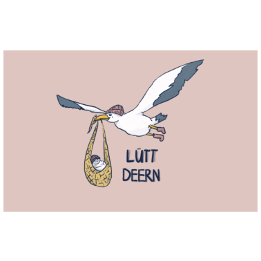 Zoom image Geburt Glückwünsche zur Geburt - Lütt Deern
