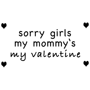 Zoom image Bébé mère lesbienne disant mignon cadeau drôle