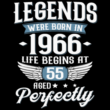 Zoom image Vintage 1966 Leyendas nacidas 55 Cumpleaños